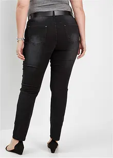 Jeans med bekväm midja, bonprix