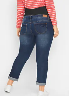 Mammastuprörsjeans, 7/8-längd, bonprix