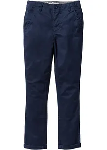 Stretchiga barnchinos, Slim Fit, bonprix