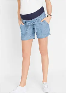Mammashorts i lyocellblandning med jeanslook, bonprix
