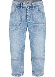 Stretchiga caprijeans, bonprix