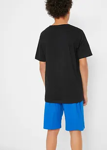 T-shirt och shorts för barn (2 delar), ekologisk bomull, bonprix