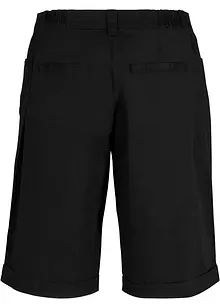 Papertouch-bermudas med bomull och bekväm midja, bonprix