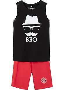 Tanktop och shorts för barn (2 delar) i ekologisk bomull, bpc bonprix collection