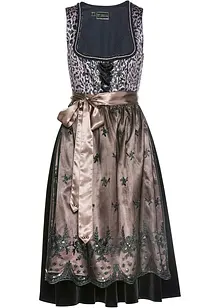 Leopardmönstrad dirndl, bonprix