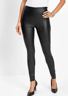 Trendiga leggings i skinnimitation, bonprix