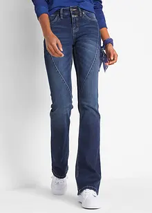 Stretchiga bootcutjeans, bonprix