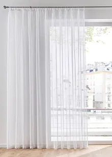 Gardinstore med återvunnen polyester och spetskant, bonprix