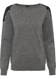 Finstickad tröja, bonprix