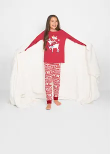 Barnpyjamas (2 delar), ekologisk bomull, bonprix