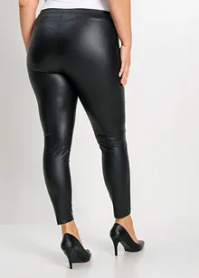 Trendiga leggings i skinnimitation, bonprix