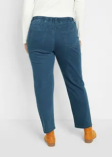 Termojeans med bekväm midja, bonprix