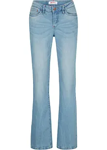 Stretchjeans med medelhög midja, bootcut, bonprix