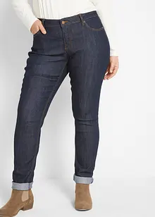 Stretchiga skinny-jeans med medelhög midja, bonprix