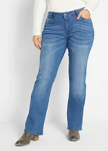 Stretch Bootcut Jeans Mid Waist, bonprix