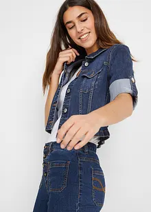 Kort jeansjacka med 3/4-ärm, bonprix