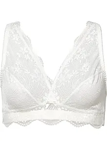 Bralette utan bygel med ekologisk bomull, bonprix