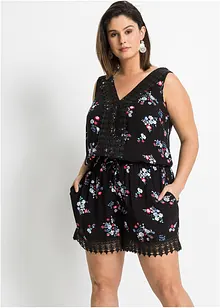 Playsuit med spets, bonprix