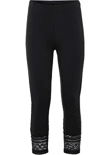 Caprileggings med spets, bonprix