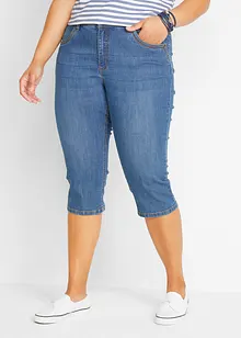 Slim Capri Jeans Mid Waist, bonprix