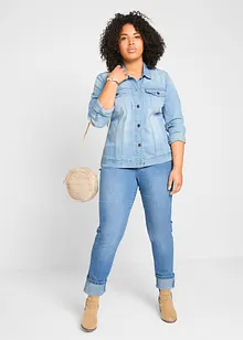 Stretch Straight Jeans Mid Waist, bonprix