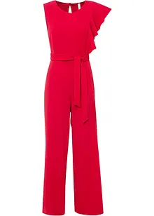 Jumpsuit med rosett, bonprix