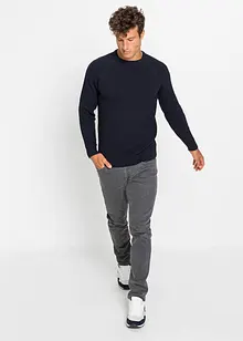 Grovstickad tröja med återvunnen bomull, bonprix