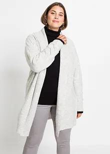 Cardigan med sjalkrage, bonprix