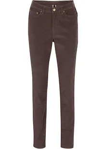 Manchesterbyxa med stretch, skinny, bonprix