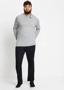 Långärmad pikétröja (2-pack), bonprix