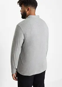 Långärmad pikétröja (2-pack), bonprix