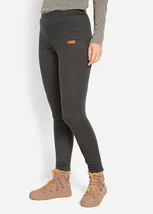 Leggings med teddyfoder, bonprix