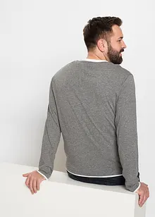 Långärmad farfarströja (2-pack), bonprix