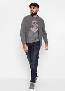 Slim Fit Cargo Stretch Jeans Straight, bonprix
