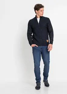 Cardigan med ståkrage, bonprix