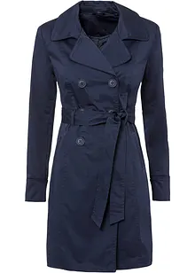 Trenchcoat av bomull, bonprix