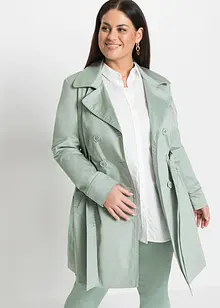 Trenchcoat av bomull, bonprix