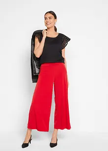 Topp med hålbroderi, bonprix