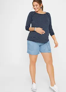 Mammalinneshorts med jeanslook, bonprix