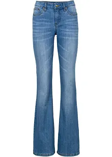 Stretchiga bootcutjeans, bonprix