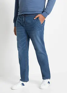 Dra på-jeans, Regular Fit, Straight, bonprix