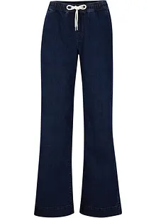 Stretch Wide Leg Jeans Mid Waist, bonprix