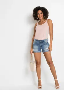 Jeansshorts, Mid Waist, bonprix