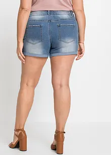 Jeansshorts, Mid Waist, bonprix