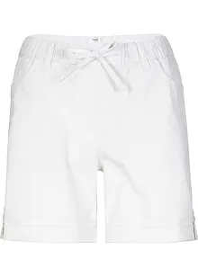 Bomullsbermudas med resår, bonprix