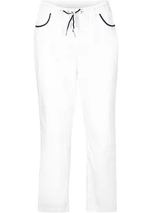 7/8-byxa med papertouch-kvalitet och bekväm midja, bonprix
