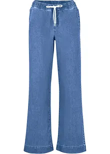 Stretch Wide Leg Jeans Mid Waist, bonprix