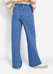 Stretch Wide Leg Jeans Mid Waist, bonprix