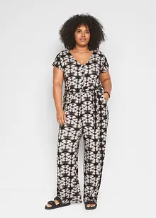 Kortärmad jerseyjumpsuit, bonprix