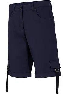 Cargoshorts i kypert med bekväm midja, bpc bonprix collection